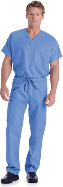 UNISEX SCRUB PANT CEIL SML