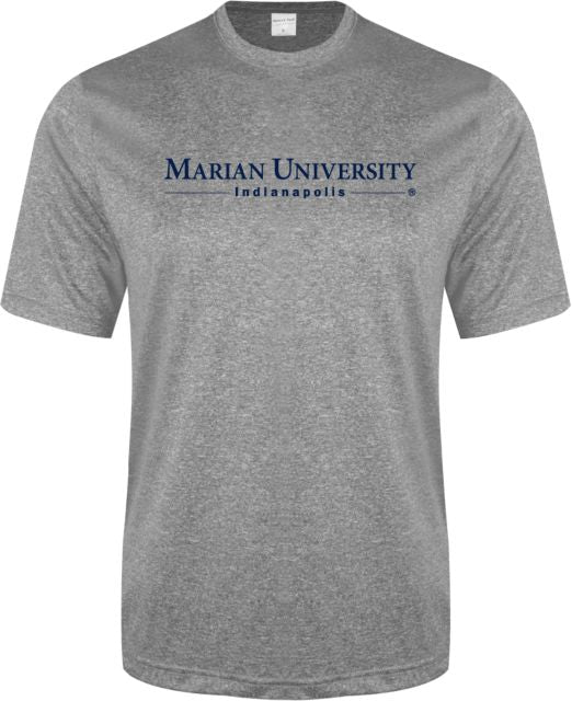 Marian Performance Heather Contender Tee Primary Mark - ONLINE ONLY