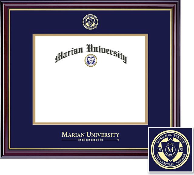 Marian University 8'' x 10'' Windsor Diploma Frame