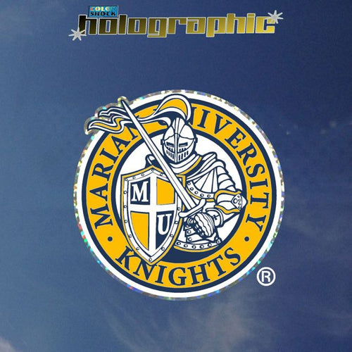 Marian University Knights Holographic Decal