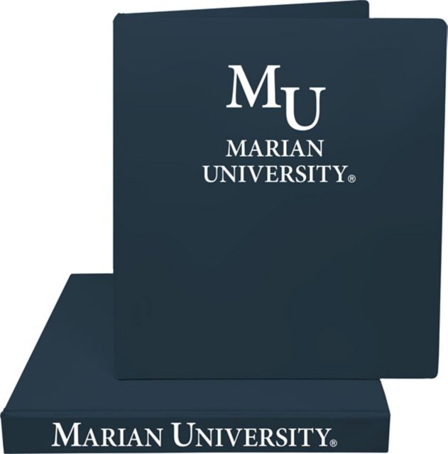 Marian University 1'' Vinyl Binder