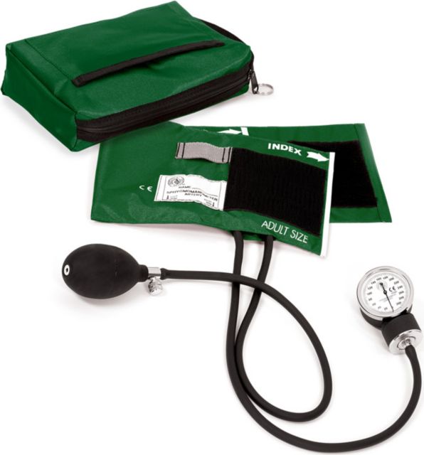 PREMIUM ANEROID SPHYGMOMANOMETER WITH MATCHING CARRY CASE-HUNTER
