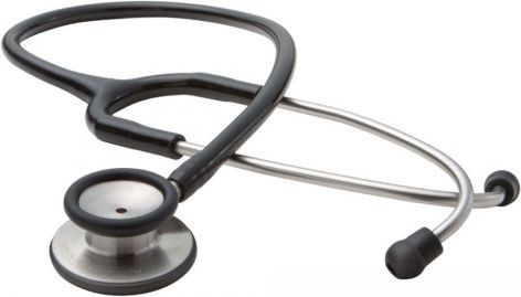 Adscope Adult Stethoscope- Black